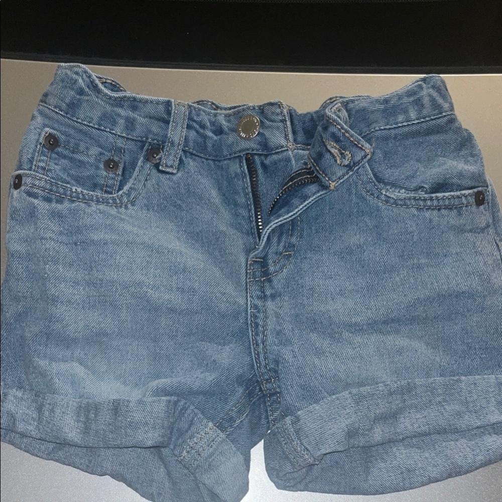 Levi's Classic Blue Kids Denim Shorts